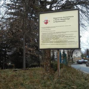 Park Miejski w Rymanowie