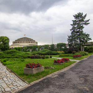 Fontanna multimedialna przy Hali Stulecia we Wrocławiu
