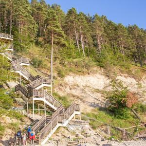 Wybrzeże klifowe w Międzyzdrojach