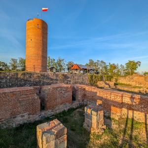 Zamek z wieżą Klimek w Grudziądzu