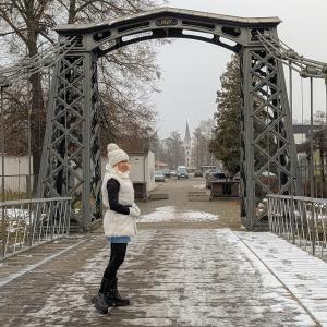 Most wiszący w Ozimku