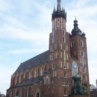 wieża hejnałowa Kościoła Mariackiego w Krakowie, krystyna
