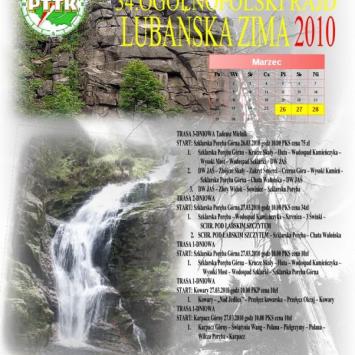 34 Ogólnopolski rajd Lubańska zima 2010 - zdjęcie