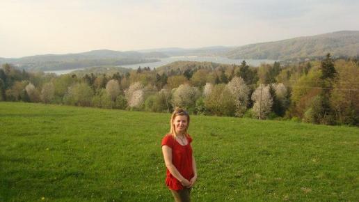 w Bieszczady, Małgosia