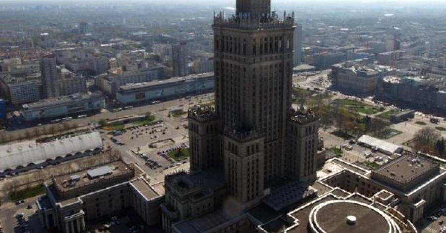 Warszawa z dachu InterContinental - zdjęcie
