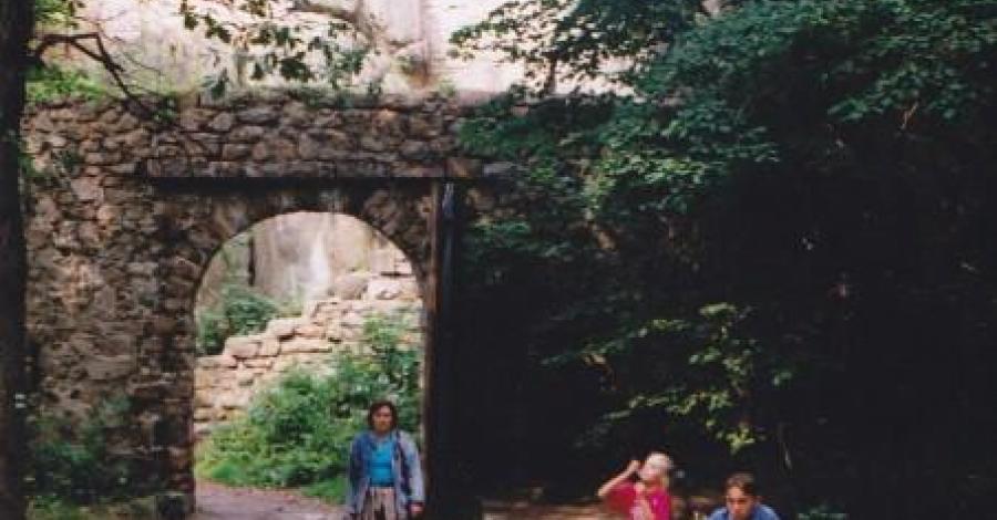Zamek Bolczów - ruiny - zdjęcie