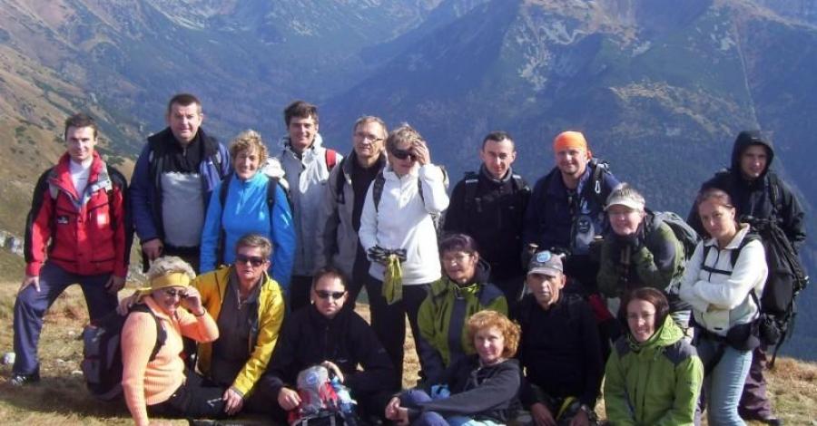 Jesienne Czerwone Wierchy - Spotkanie Klubu Góry Szlaki. - zdjęcie