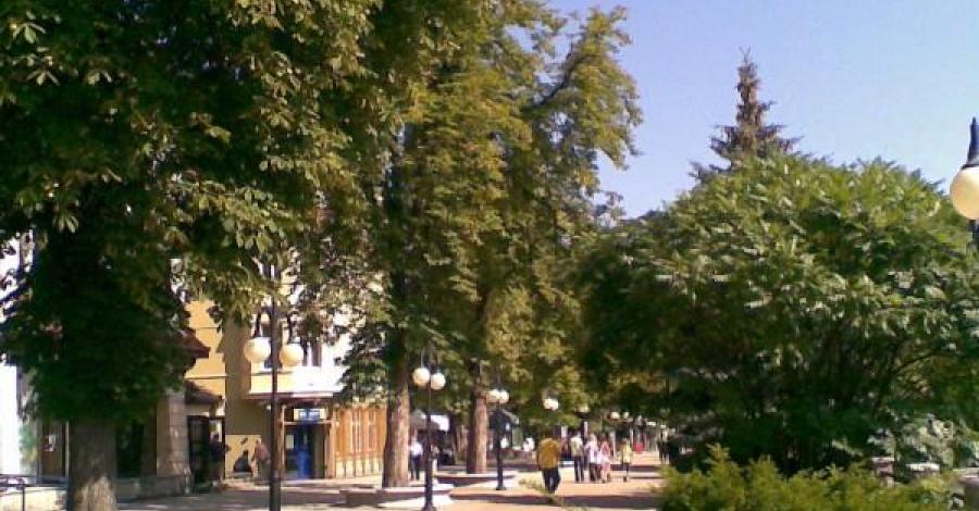 Rowerem na deptak w Polanicy Zdroju - zdjęcie