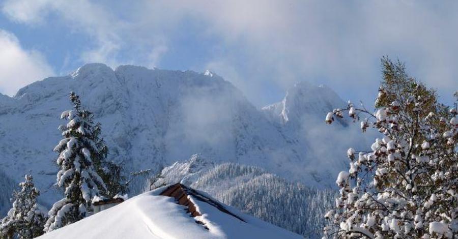 Zakopane - pierwsze śniegi - 2009r - zdjęcie