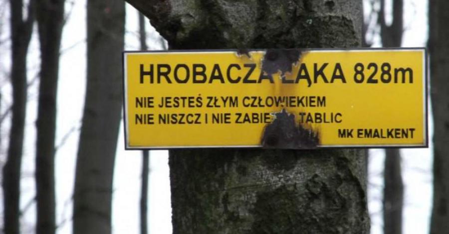 Hrobacza Łąka skrótami - zdjęcie