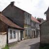 uliczka prowadząca do rynku - Biskupiec, lavinka