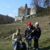 Widok na zamek w Piaskowej Skale, Katarzyna Jamrozik
