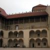 Wawel - dziedziniec zamku