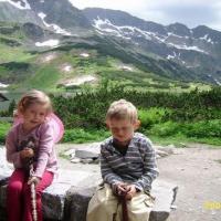 W schronisku, widok na stawy, Katarzyna Jamrozik