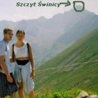 widok na Świnicę i szlak na nią, Katarzyna Jamrozik