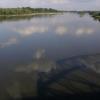 Widok z mostu przez Nowym Dworem Maz., lavinka