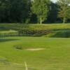 Pole golfowe widoczne z wału, lavinka
