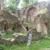 Wnętrze ruin zamku Świecie, Edward Krężel