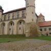 Widok zamku od strony hotelu., Edward Krężel