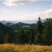 widoczki po drodze na Trzy Korony, gaba