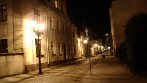 uliczki wieczorem, gaba