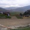 Widok na lotnisko i zporę w Tresnej., Edward Krężel