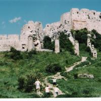 Wchodzimy na Spiśski Hrad, elzbieta reimus