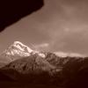 Widok na Kazbek., Kinga