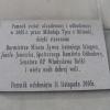 Tablica na pomniku., Edward Krężel