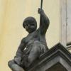 Putto z gwiazdą zaranną w zbliżeniu., Darek