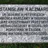 Tablica Pamiątkowa zamordowanej w tym obozie osoby., Darek