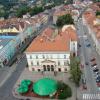 Widok z wieży Kościóła Narodzenia Najświętszej Maryi Panny, Darek
