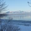 wschód słońca nad Jeziorem Chiemsee, nena