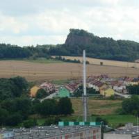 Widok z wieży Kościóła Narodzenia Najświętszej Maryi Panny, Darek