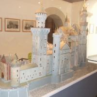 makieta zamku Neuschwanstein , nena
