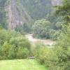 Dunajec wyraźnie przybrał po deszczu., Janek