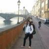 W tle - rzeka Arno, Anna Fidrych