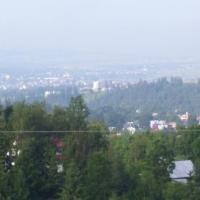 Na pierwszym planie Kowaniec a w oddali Nowy Targ., Janek