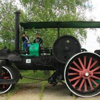 Walec drogowy parowy, rok budowy 1928. , MM
