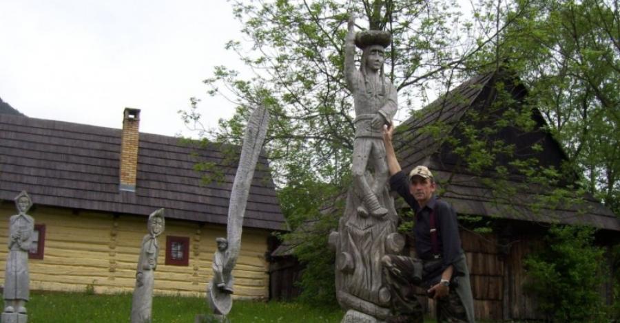 Oravsky Hrad, Vlkolinec i Besenova. - zdjęcie