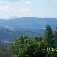 w tle Tatry, gaba