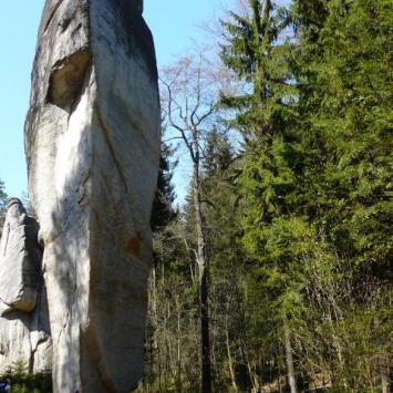 Skalne miasto w Czechach - zdjęcie