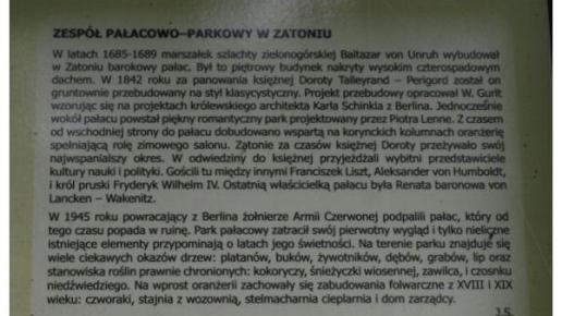 Zatonie - historia pałacu, Artur