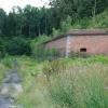 Bastion Leopold - widoczny mur Carnota z okienkami strzelniczymi, Stefania Adamczyk - Karpińska