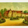 Ilustracja przedstawiająca dwór w pełnej okazałości, Darek