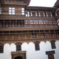 Architektura wewnątrz Trongsa Dzongu, Tadeusz Walkowicz