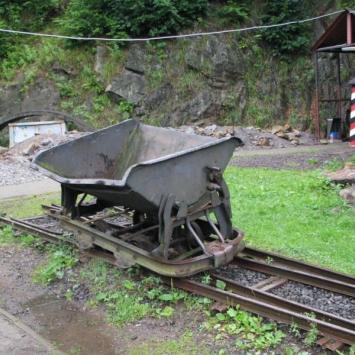 Stary wagonik do wożenia urobku, Darek