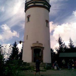 Wieża widokowa na Biskupiej Kopie