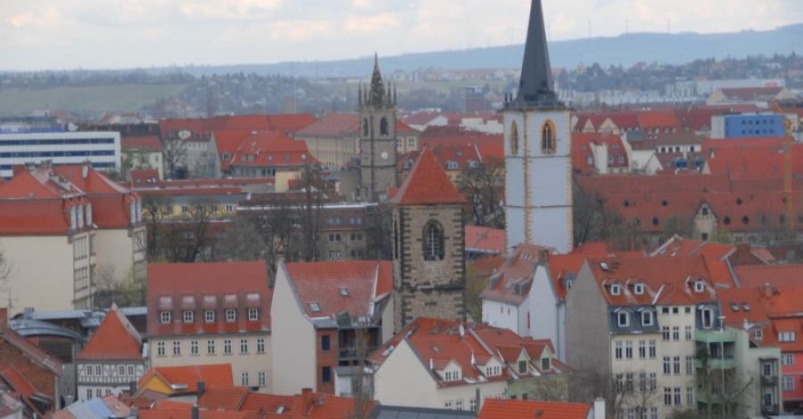 Stolica Turyngii, miasto w sercu Niemiec - ERFURT - zdjęcie