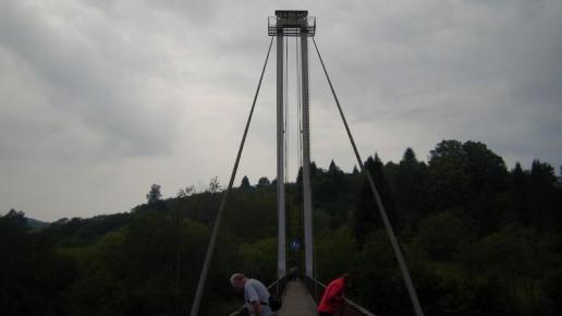 Wiszący most na Sanie., darkheush